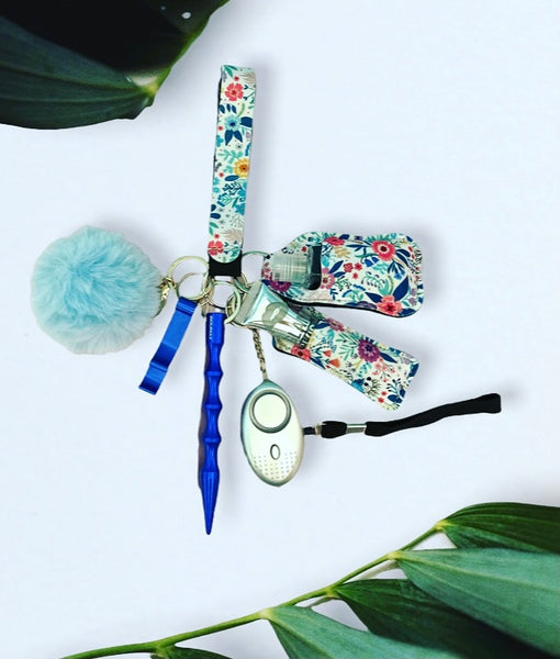 Blooming Flowers Keychain